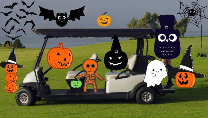 How to Decorate a Golf Cart for Halloween