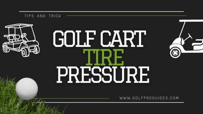 Golf Cart Tire Pressure