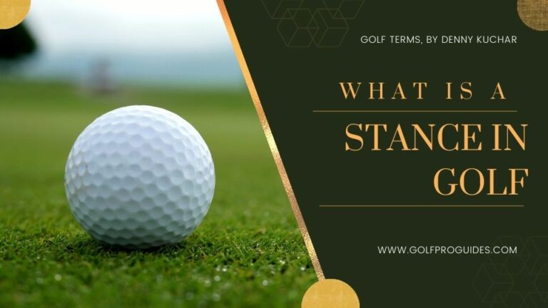 What is a Stance in Golf