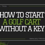 how to start a golf cart without a key
